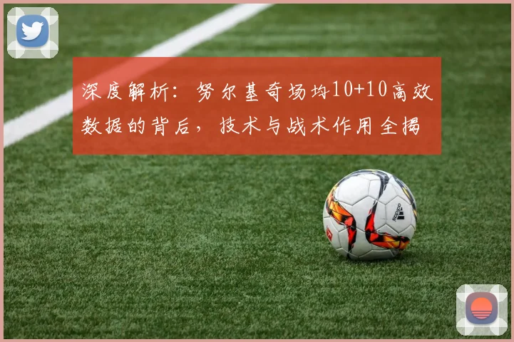 深度解析：努尔基奇场均10+10高效数据的背后，技术与战术作用全揭秘